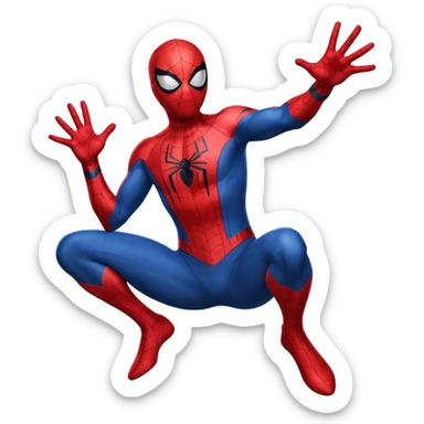 spider man thwip emoji sticker