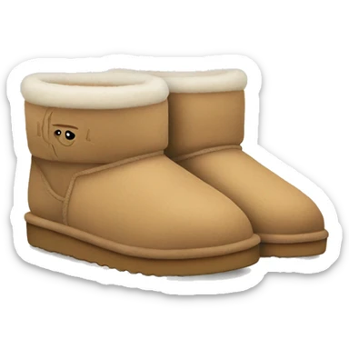 UGG slippers  sticker