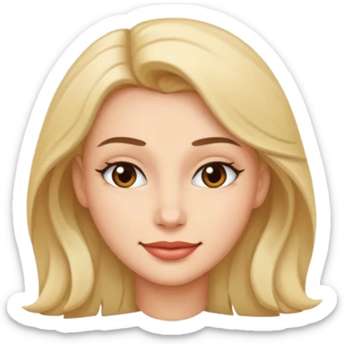 Seductive smirk sticker