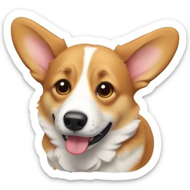Corgi sticker