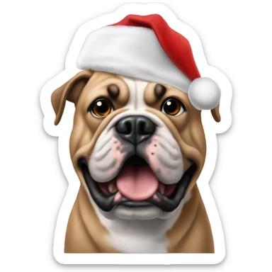 Georgia Bulldoags Christmas  sticker