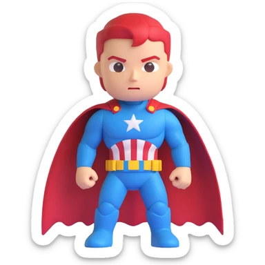 Avenger character sticker