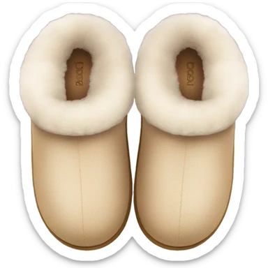 UGG slippers  sticker