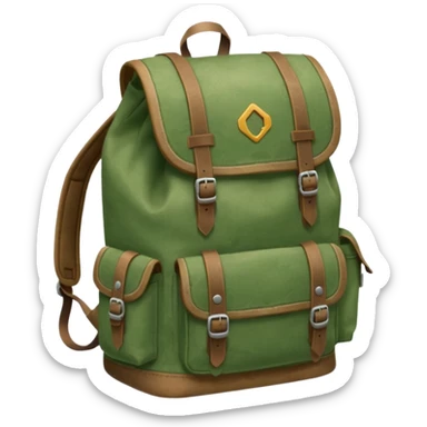 Rucksack sticker