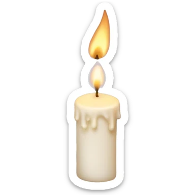 candle sticker