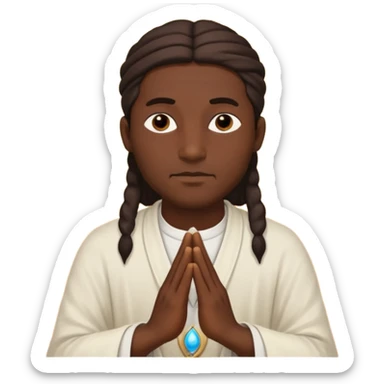 man spiritual healer sticker