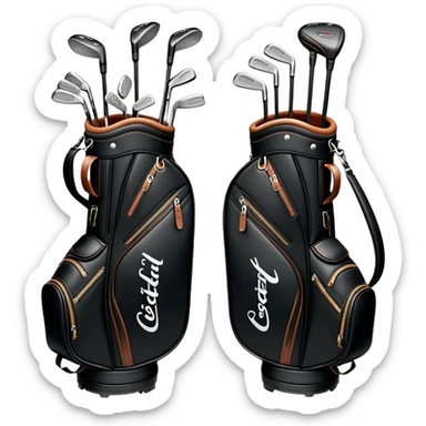 Titleist golf bag sticker