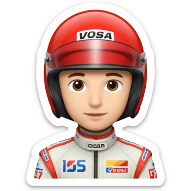 Oscar Piastri Race Driver sticker