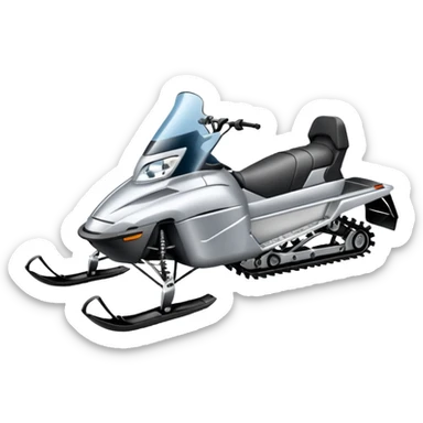 Snowmobile sticker