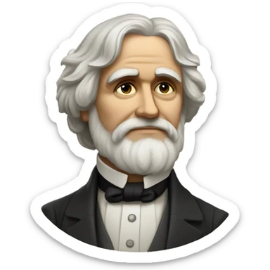 Ivan Turgenev russian author sticker