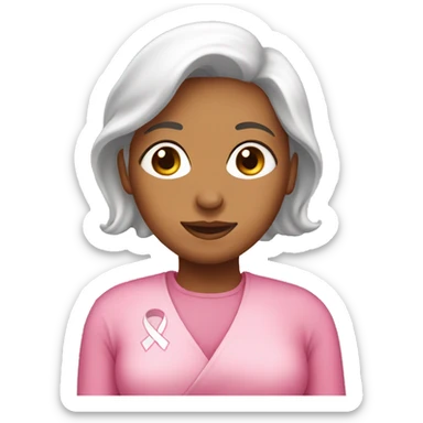female breast cancer survivor sticker