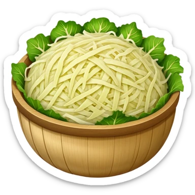 Sauerkraut can sticker