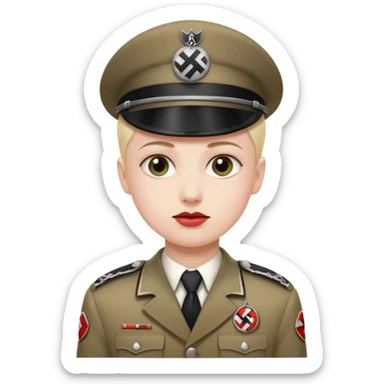 Emoji nazi sticker
