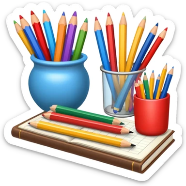 teacher paraphenalia sticker