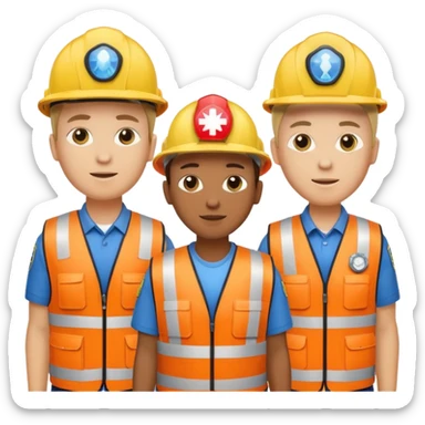 emergency management team sticker