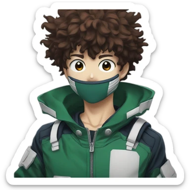 My hero academia izuku sticker