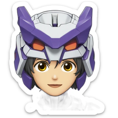 Eva 001 mécha evangelion sticker