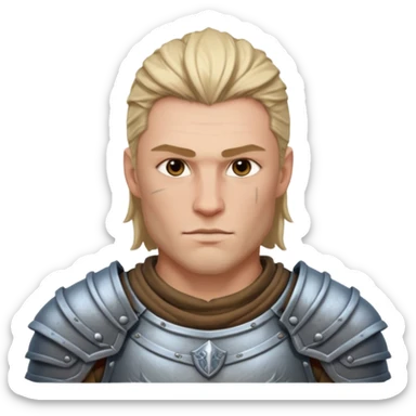 ESO male nordic warrior sticker