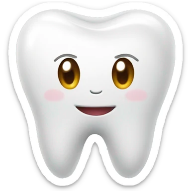 tooth sticker