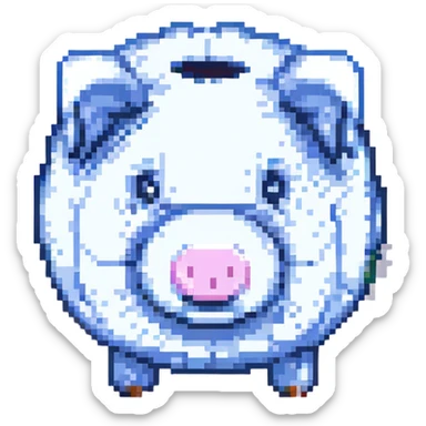 piggy bank sticker