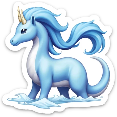 Rapidash-Suicune-Lapras-fakemon-creature-hybrid  sticker