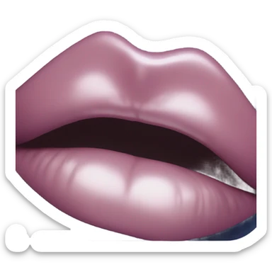 Dior lip gloss dark blue sticker