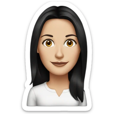 Courtney cox sticker