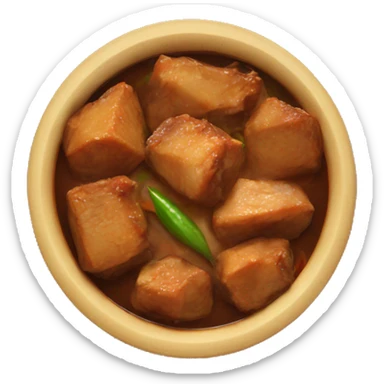 adobo filipino dish sticker