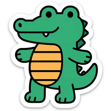 bambardino crocodilo sticker