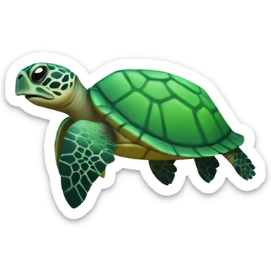 sea turtle sticker