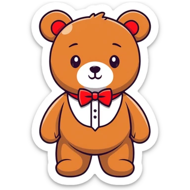 Teddy bear  sticker