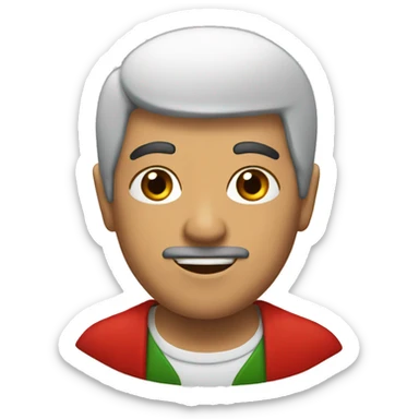 Taza navideña sticker