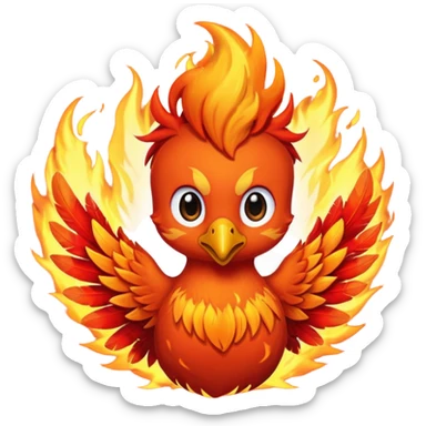 Baby phoenix - rising from ashes








 sticker