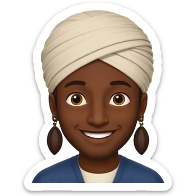 Kala mi'raj dirga laki laki sticker