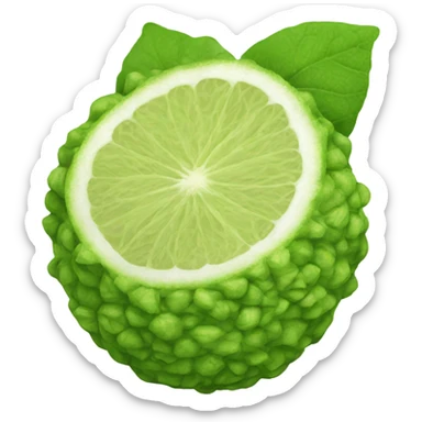bergamot cut sticker