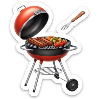 barbecue sticker
