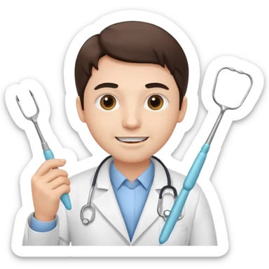 dentist  sticker