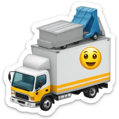 large moving truck sticker