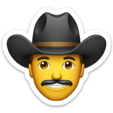 Calavera con traje de charro mexicano sticker