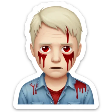 Create Jim From 28 Days Later  sticker