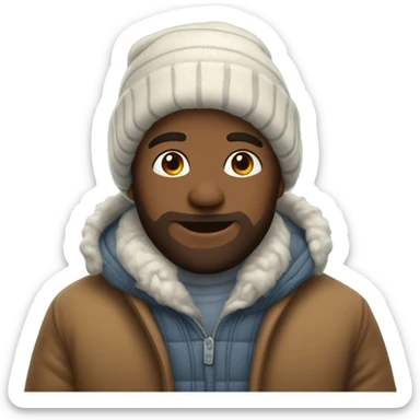 Cozy winter’s  sticker