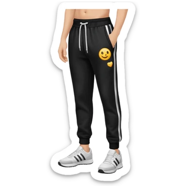 tracksuit bottom sticker