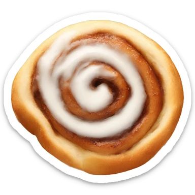 Cinnamon roll sticker