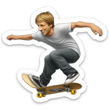 tony hawk pro skate sticker