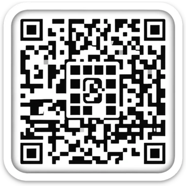 QR Code  sticker