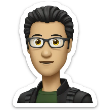 neo in matrix sticker