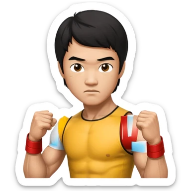 Bruce Lee sticker