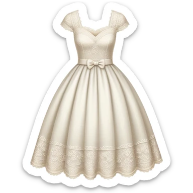 White romantic vintage aesthetic  sticker