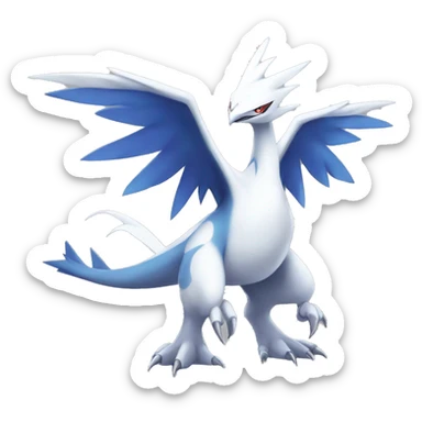 Latios-Lugia-Silvally-Digimon Full Body sticker