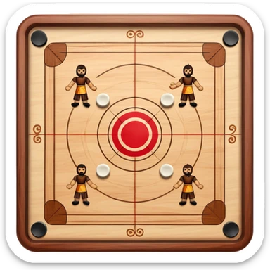 Carrom sticker